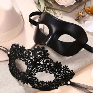 Set de Antifaces Venecia Noir – Misterio y Seducción en Pareja. Accesorio